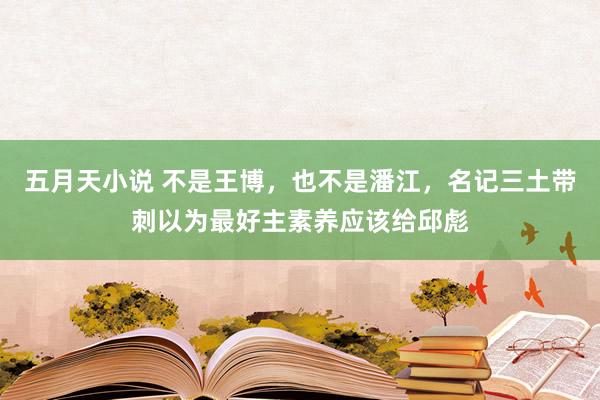 五月天小说 不是王博，也不是潘江，名记三土带刺以为最好主素养应该给邱彪