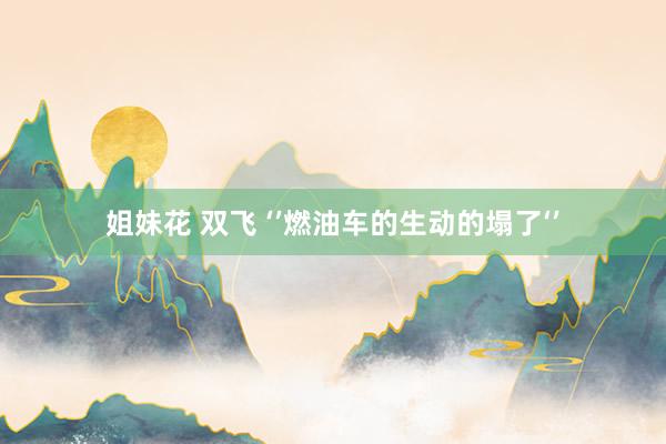 姐妹花 双飞 ‘’燃油车的生动的塌了‘’